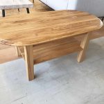 UUS tammepuidust diivanilaud